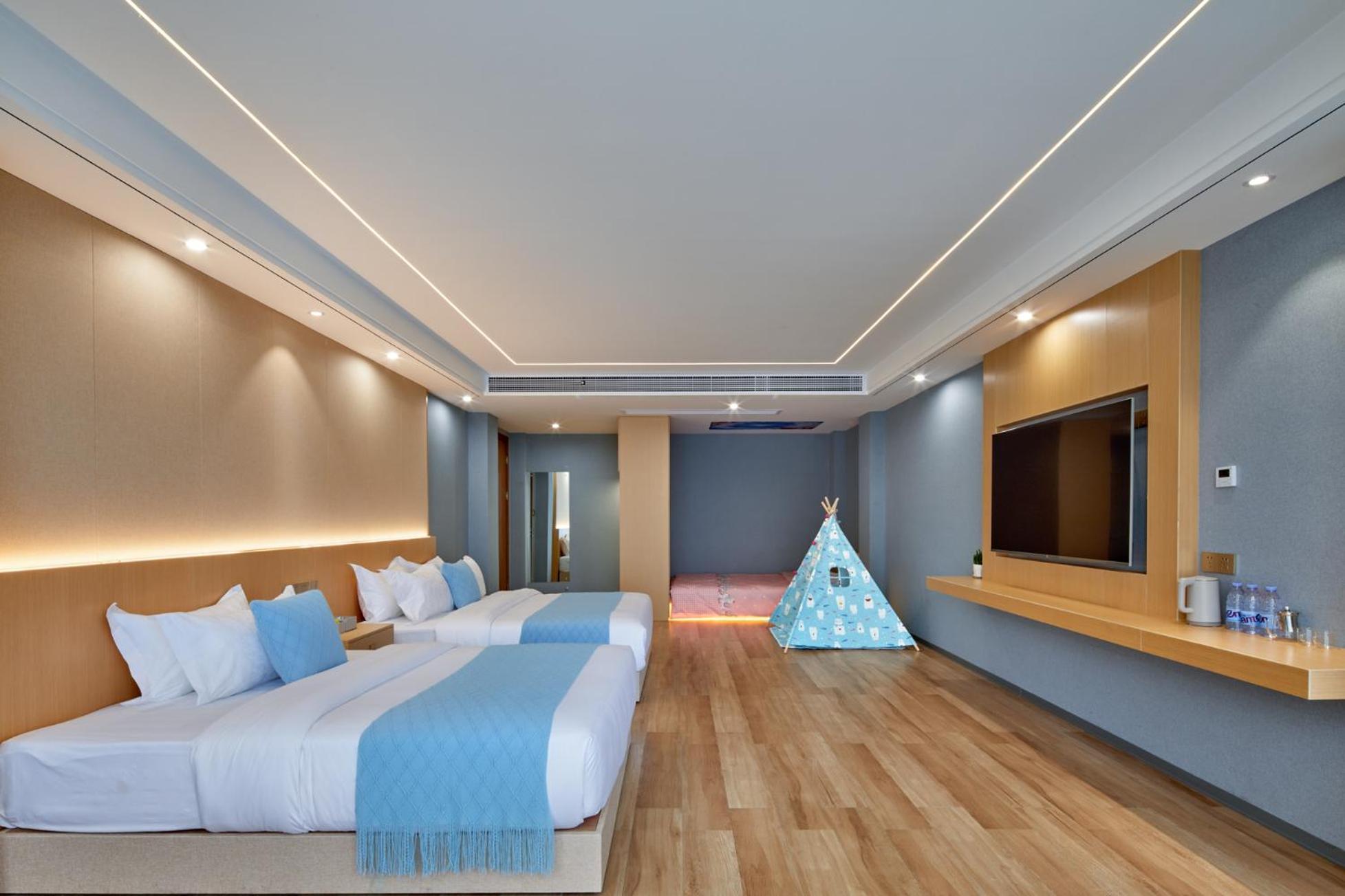 Yangshuo Fortune Lake Inn- One Way Free Pick Up From Airport Or Ts Over 3 Nights Экстерьер фото