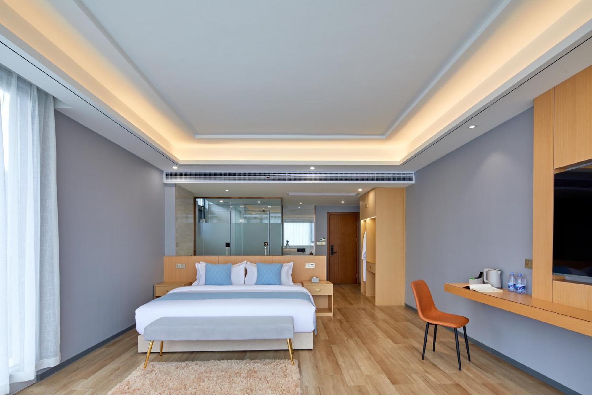 Yangshuo Fortune Lake Inn- One Way Free Pick Up From Airport Or Ts Over 3 Nights Экстерьер фото
