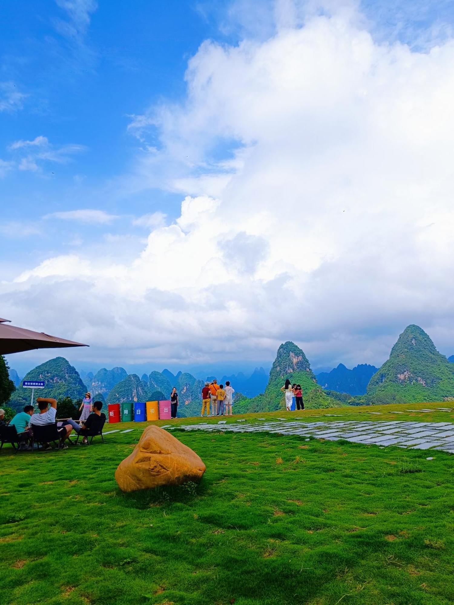 Yangshuo Fortune Lake Inn- One Way Free Pick Up From Airport Or Ts Over 3 Nights Экстерьер фото